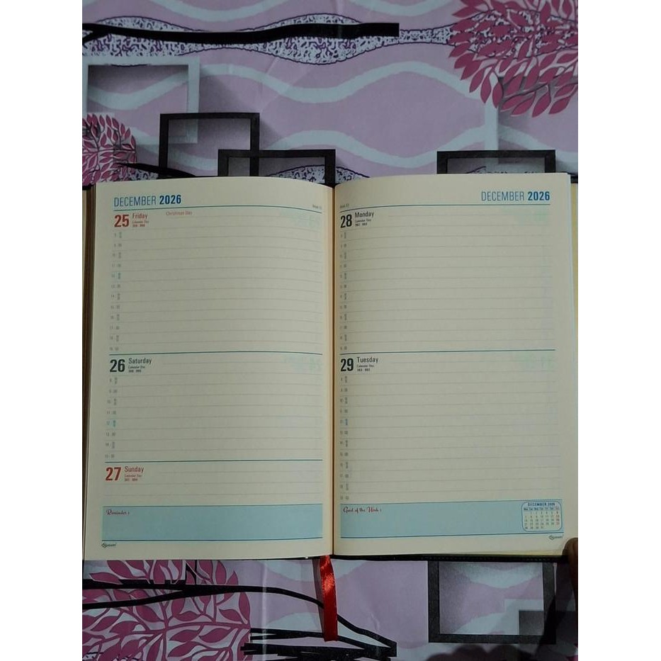

Buku Agenda Elite Diary Premium Planner Organizer Bulanan 2026 NEW