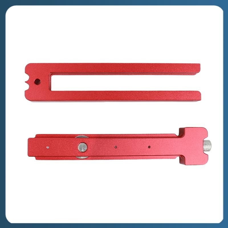 

1 PCS Aluminum Alloy Woodworking Compass Ruler Drawing Circle British Positioner Red