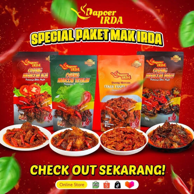 

Dapoer Irda Oseng Ceker Paru Iga Tetelan