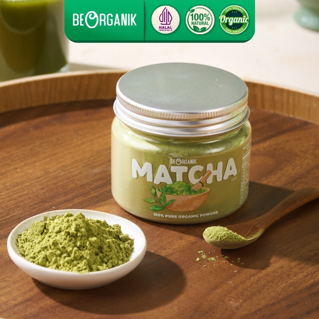 

FLAVORYA Beorganik 60gr Pure Matcha Powder / 100% Bubuk Matcha Murni