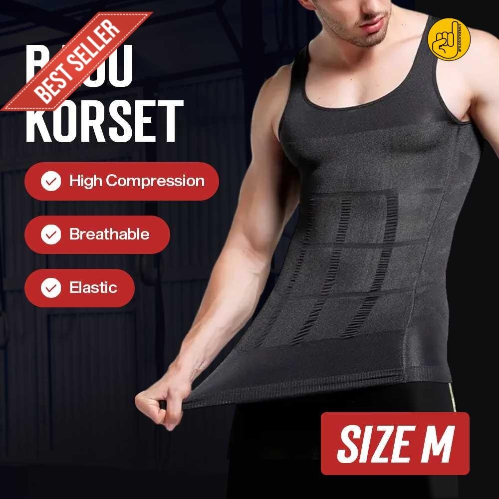 baldan CXZD Baju Singlet T-Shirt Korset Pembentuk Tubuh Body Shaper - YB-76 good quality