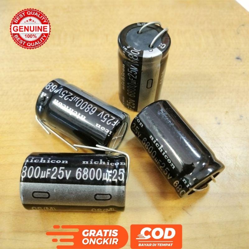 ELCO ELKO 6800UF 25V 6800 UF 25 VOLT