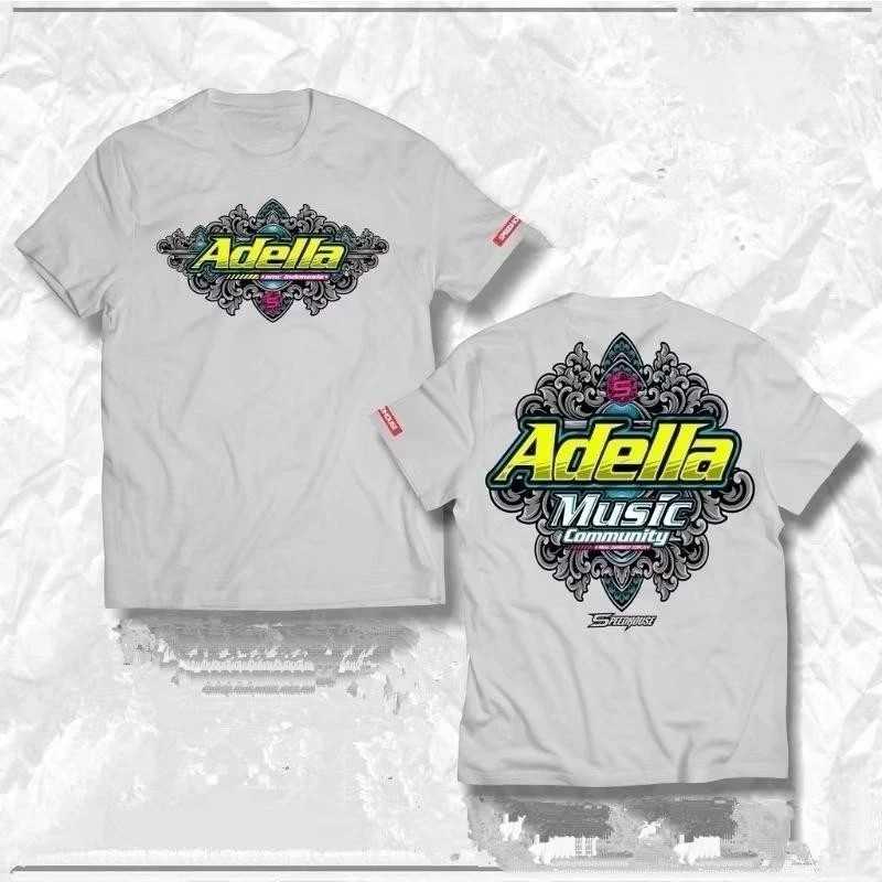 Kaos  Adella Music Community ADELLA FANS MUSIC- kaos Distro motif kata  Adella Music Community ADELL