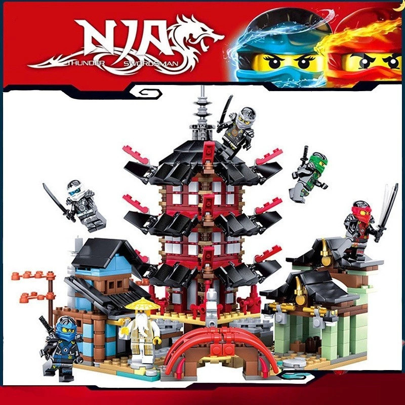 Nano Block Ninja Ninjago Minifigure Puzzle Susun Edukasi Mainan Anak Laki