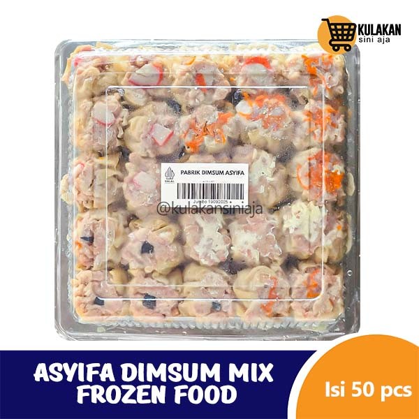 

Asyifa Dimsum Mix Isi 50 Pcs Frozen Food Kulakan