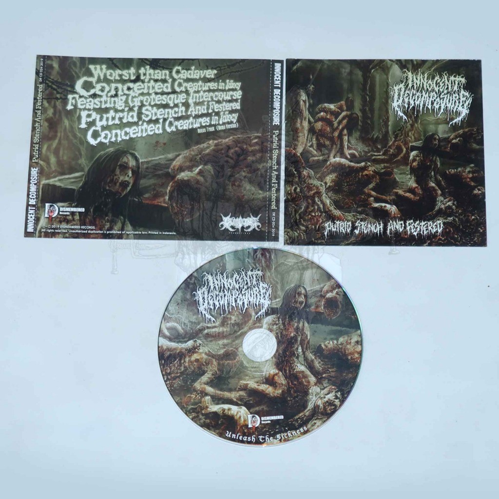 CD - INNOCENT DECOMPOSURE - Putrid Stench And Festered