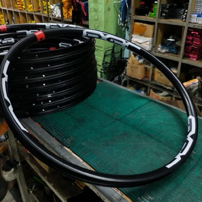 Rims Velg XC 29 Dominate XC Alloy Lebar 35mm 32 Hole Double Wall Hitam Velg MTB XC Dominate 29 Lebar