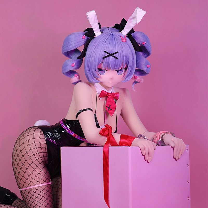 Handmade Customize Full headband lock Doll Cartoon Character Kig Cosplay Kigurumi Mask Resin Japanes