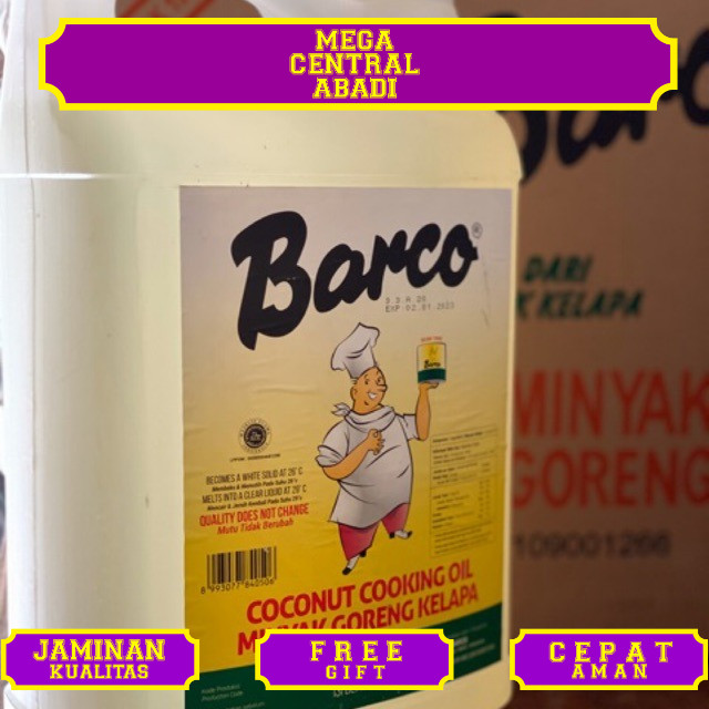 

Minyak Goreng Barco 5 L Jerigen