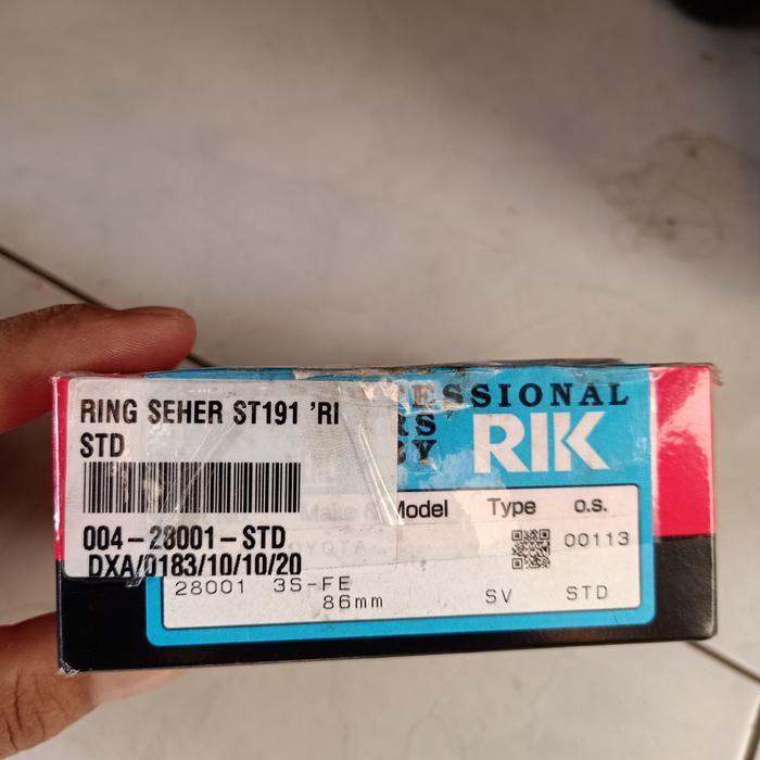 RING PISTON STD CORONA ABSOLUTE ST191 CORONA TWINCAM ST171 2000cc 3S BEST