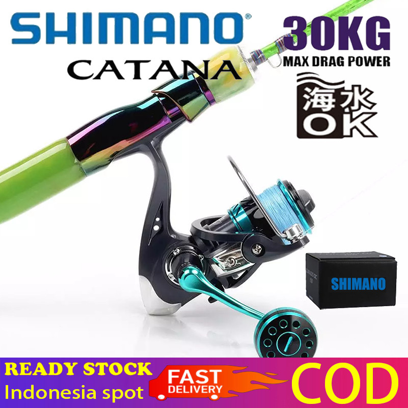 OLAHTRACK reel Spinning reel fishing reel Mesin reel Pancing 13BB Max Drag 30kg 5.2:1 Speed reel Spi
