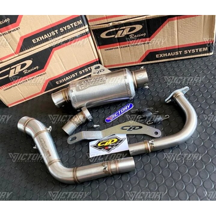 Knalpot CLD Racing New C3 Bulat Oval Beat Scoopy Genio Mio Sporty Mio j Mio m3 xeon rc