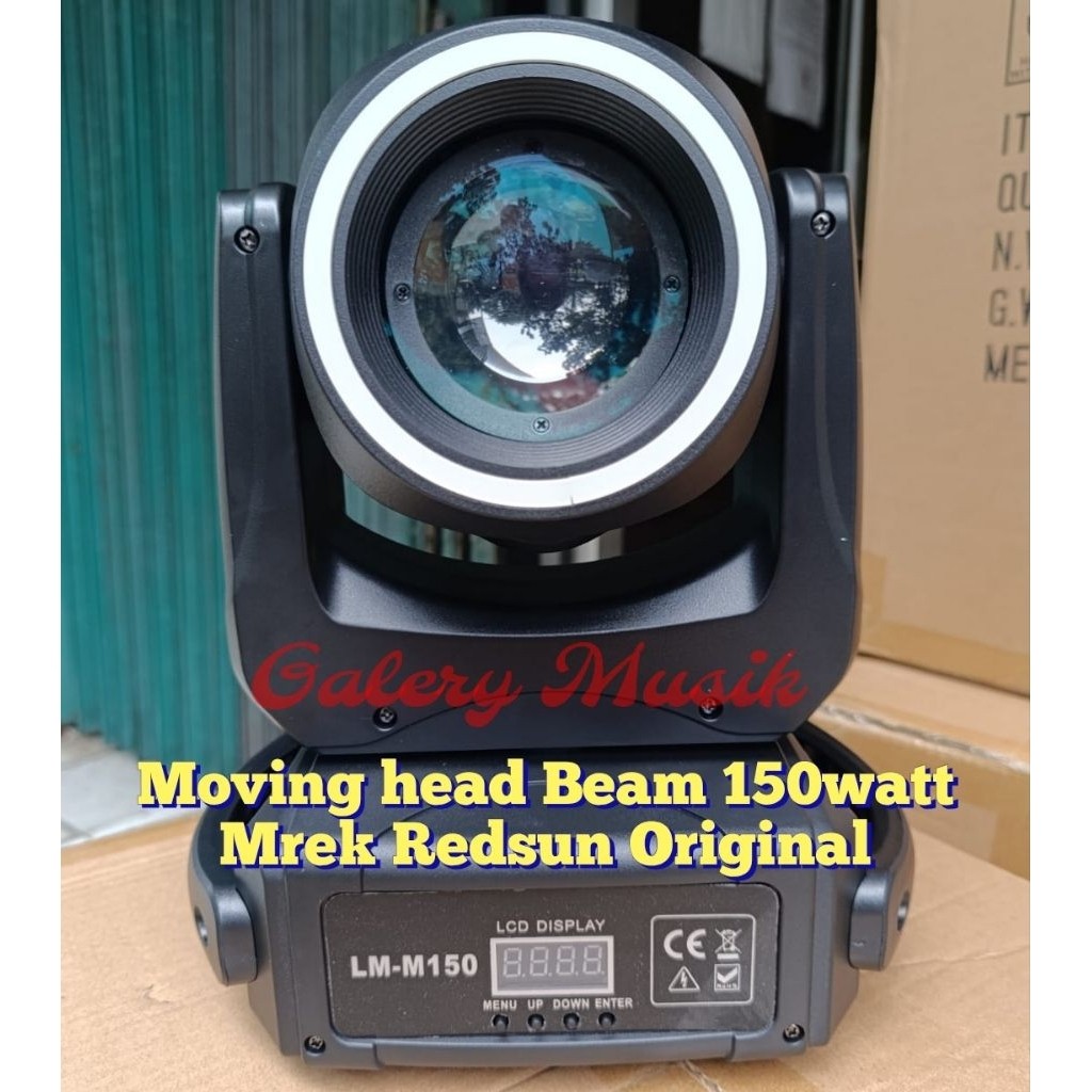 The Pillowed Palace SALE Moving head Beam 150watt Ada Ring light nya Mrek Redsun Original