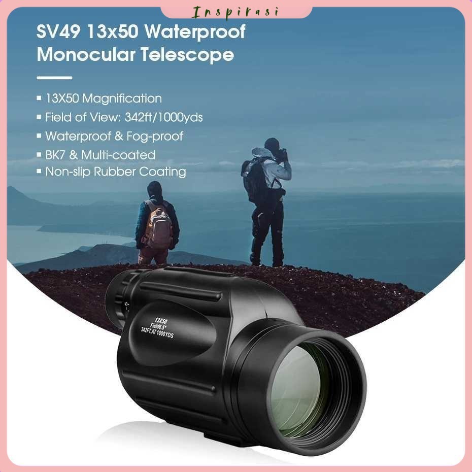 SVBONY Teropong Monocular Telescope Multi Coated Waterproof - SV49