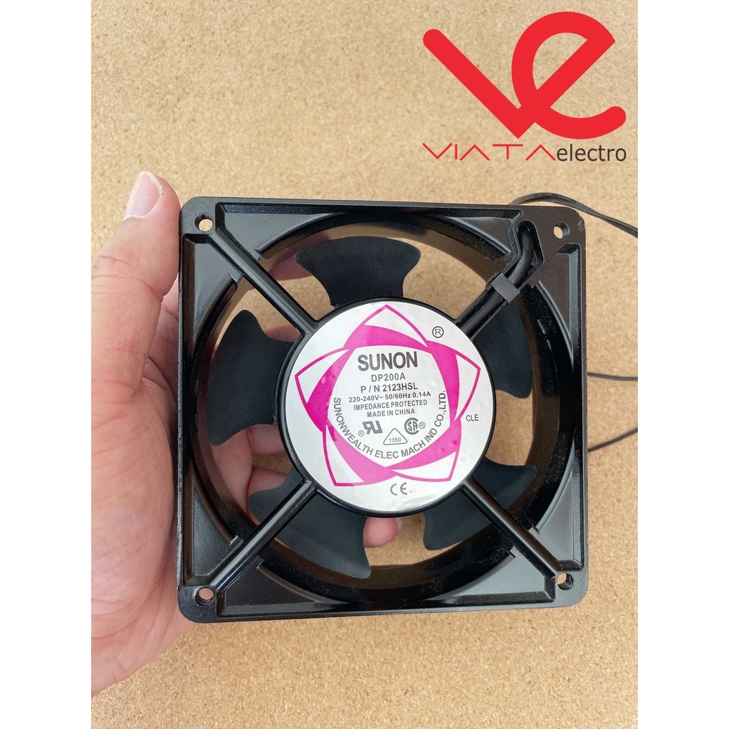 FAN 220V AC 12X12cm KIPAS AC 220V 12cm SUNON 12 X 12cm KIPAS AC 220V 12 cm FAN ups