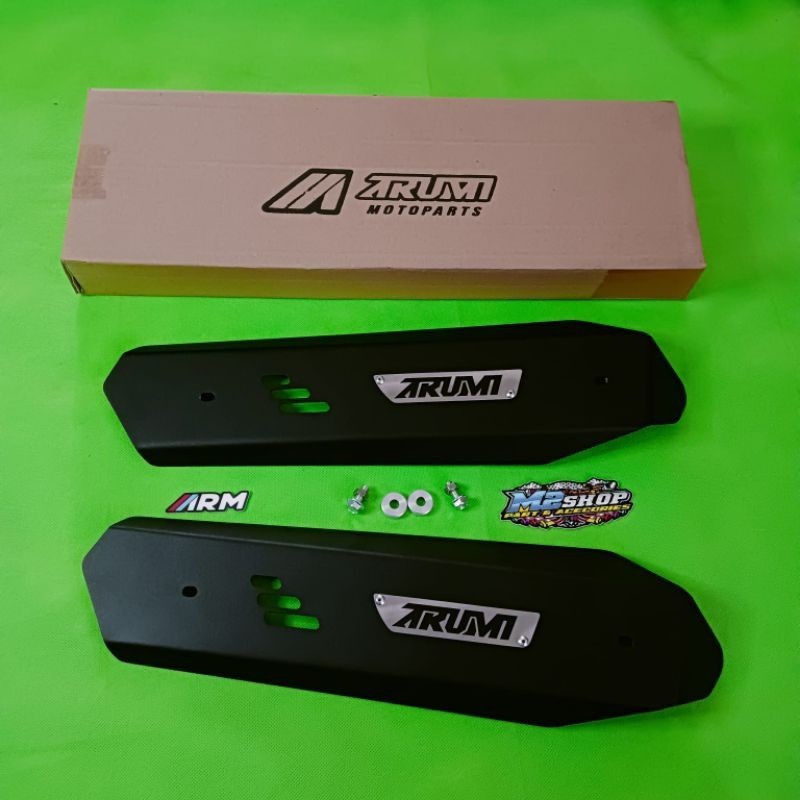 COVER KNALPOT AEROX TAMENG KNALPOT ARM ARUMI