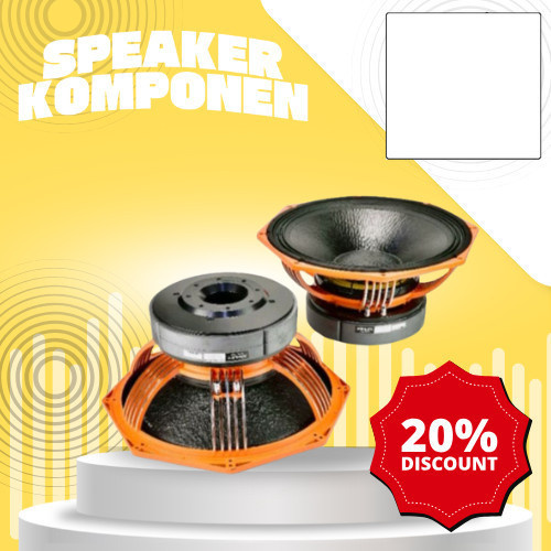 Speaker 18 inch Ashley DM1850 DM 1850 Component Original Voice Coil 5 Inch