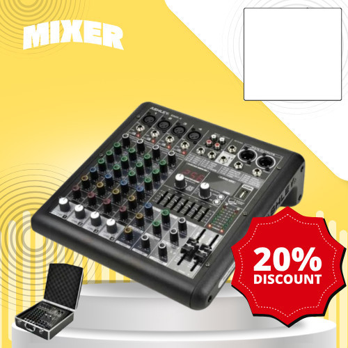 Mixer Audio Ashley 4 Chanel SMR 4 - Mixer Ashley SMR 4 Blueetooth USB Original Ashley
