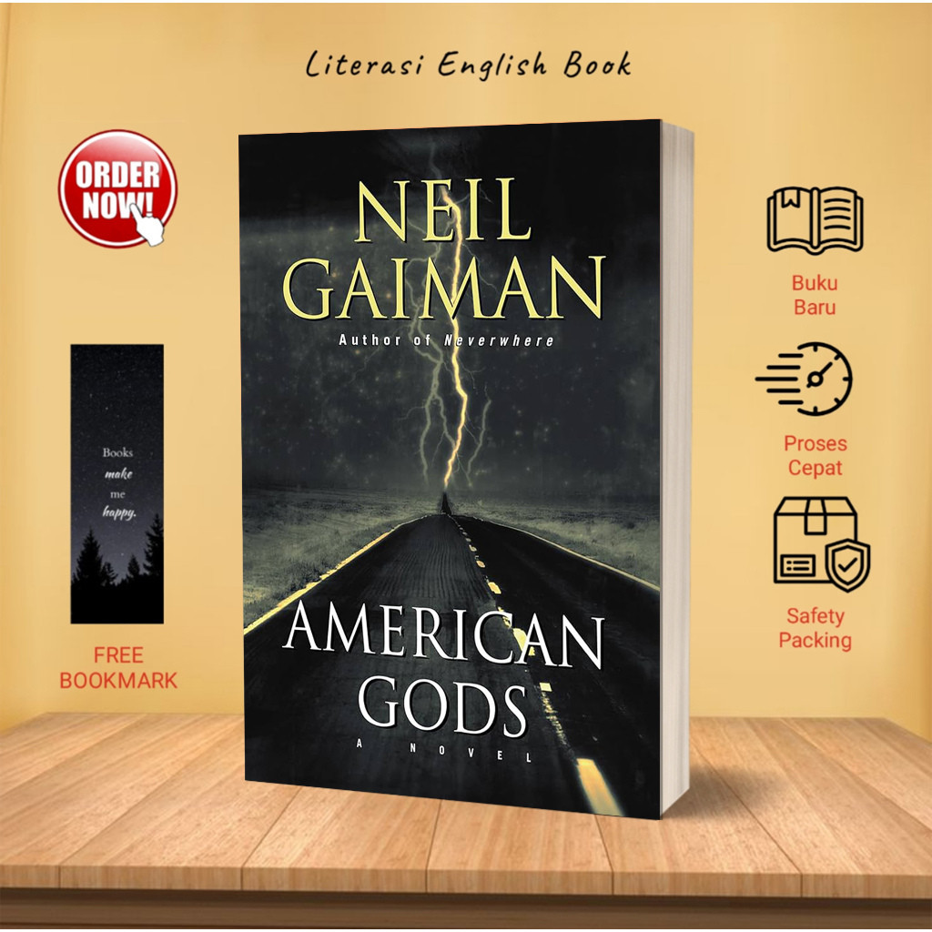 American Gods (American Gods, #1) by Neil Gaiman (English)