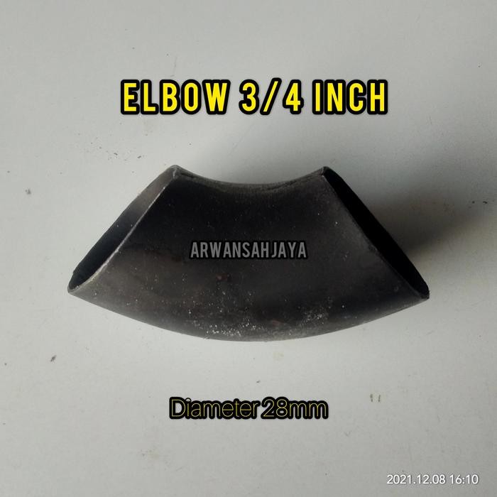 ELBOW KENI PIPA BESI 3/4 INCH