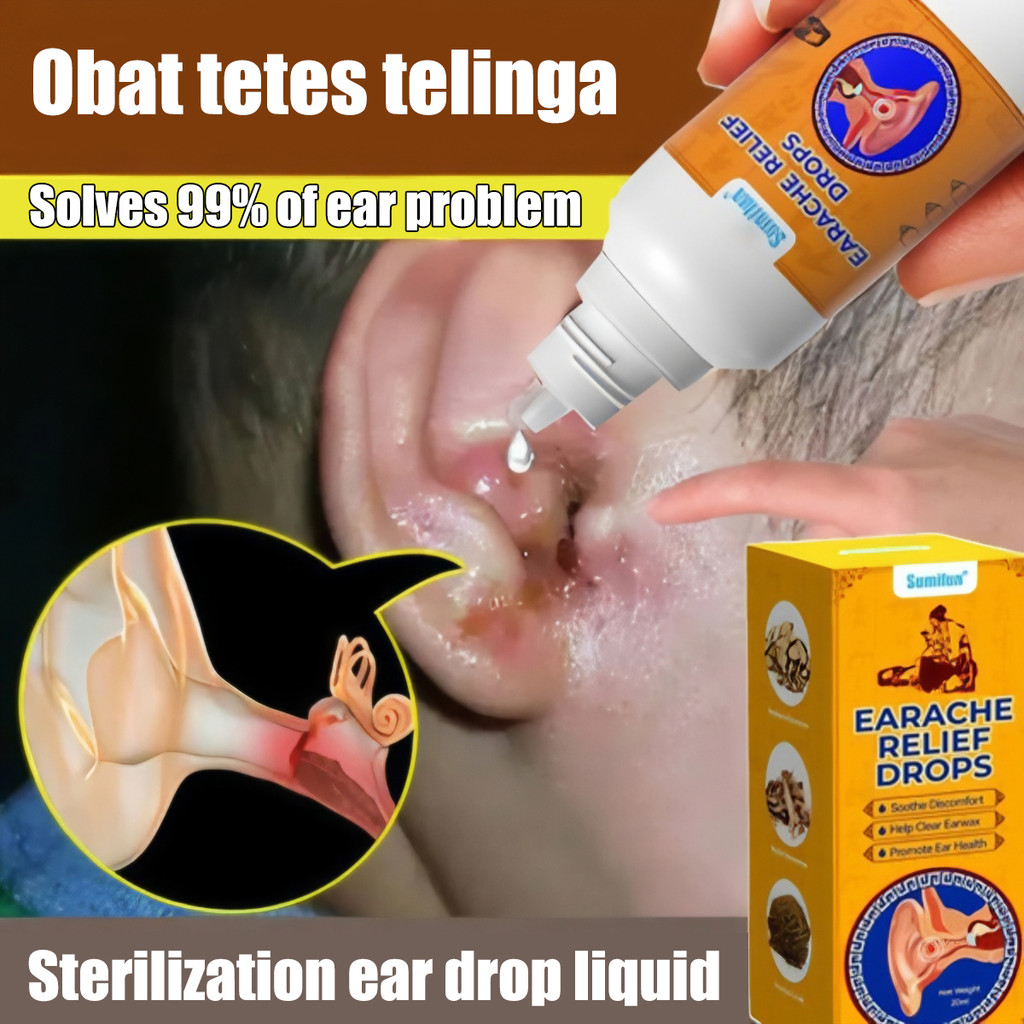 Obat Tetes Telinga Radang Telinga Infeksi Telinga Pendengaran Meredam Obat Telinga Bernanah Obat Tel