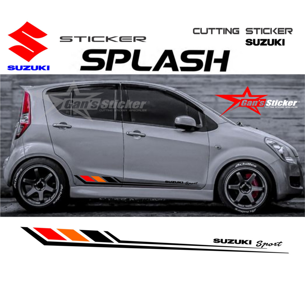 GNSticker Sticker Suzuki Splash Aksesoris Suzuki Splash