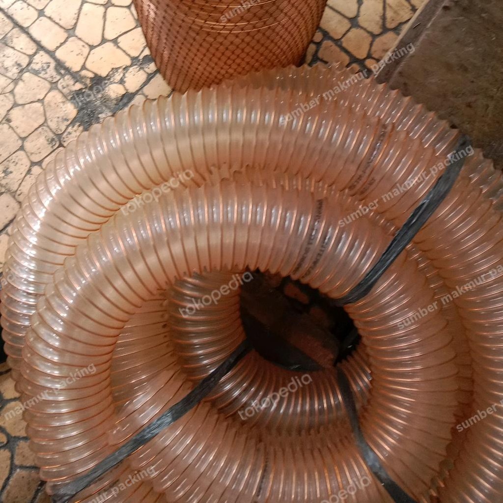 selang pu ducting interflex 14 inch fleksibel hose ducting meteran