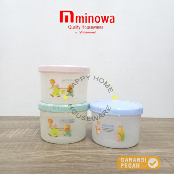 YOSHIKAWA TOPLES SERBAGUNA TRANSPARANT BULAT TUTUP PUTAR 725ML TX-05