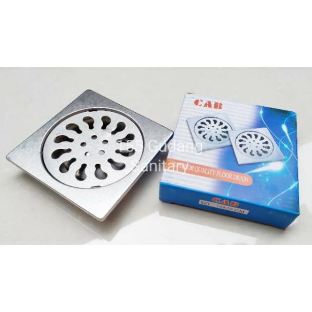 Saringan Got Floor Drain Stainless 4 inch