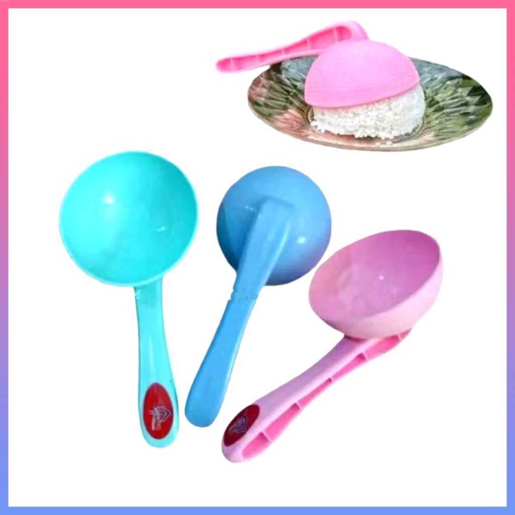 CETAKAN NASI centong nasi / sendok nasi bulat / sendok nasi padang / Sendok batok Plastik / centong 