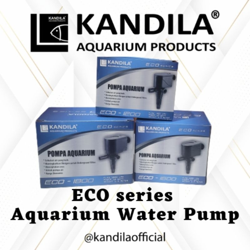 Power Head Pompa Aquarium Kandila ECO 1600 ECO 1800 ECO 2600 pompa celup canister pompa Filter aquar