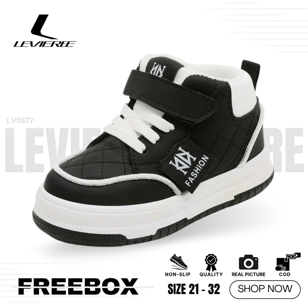 LVR SIZE 21-30 Sepatu Sneakers Anak ANkle Shoes Mini Boots LV0641
