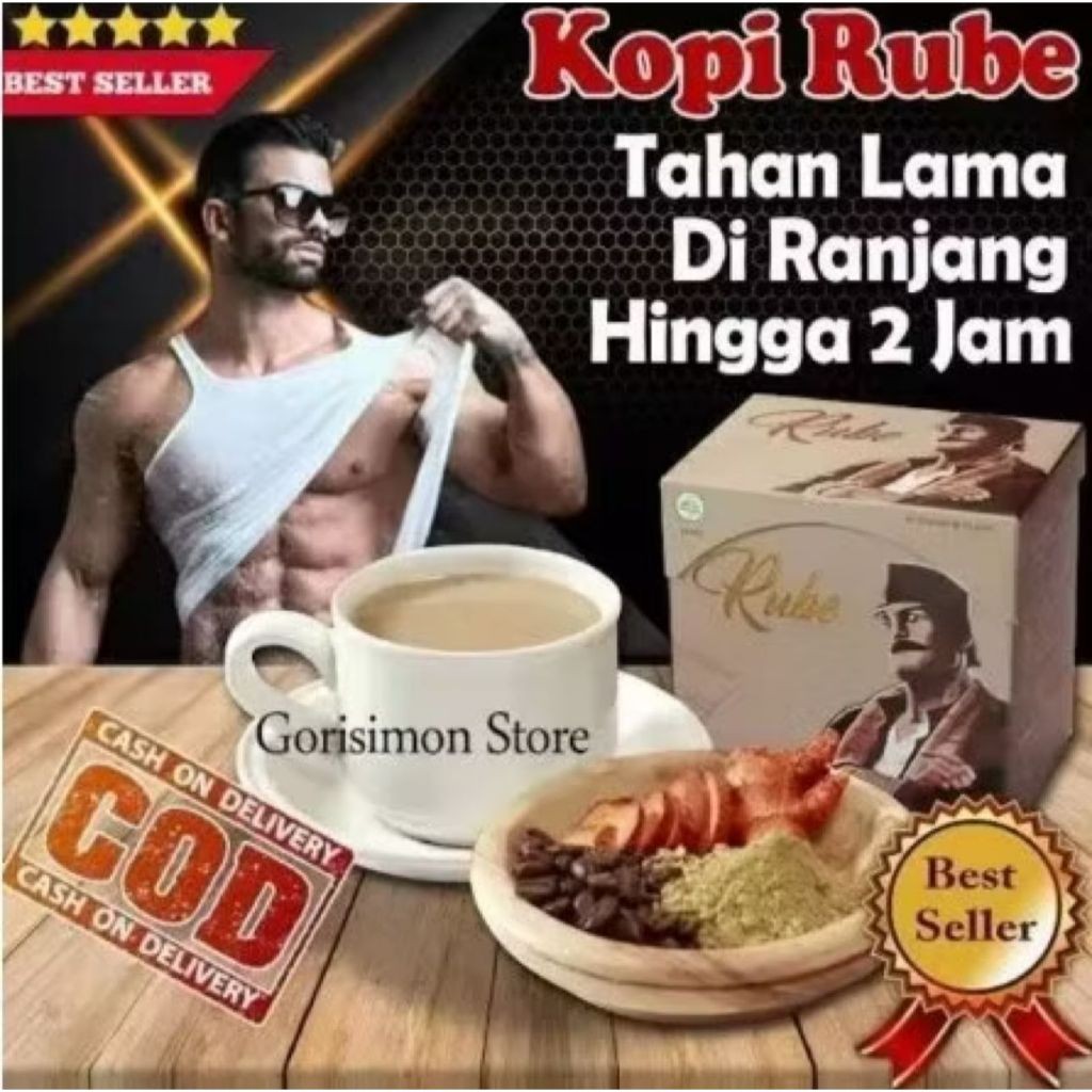 Terbaru KOPI RUBE ORIGINAL Kopi Stamina Pria Dewasa Tahan Lama Di Ranjang BPOM