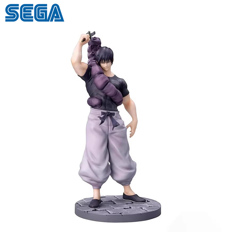 Original Genuine SEGA Jujutsu Kaisen 19cm Toji Fushiguro Doll Anime Toys Action Figure For Boy Dropp