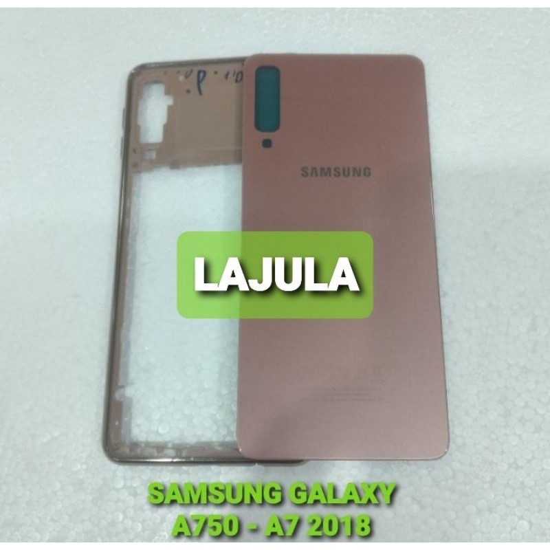 kesing housing casing full set samsung a750 - a7 2018  bezel + backdoor original