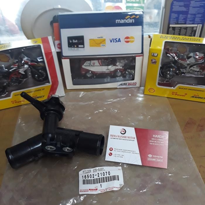Filler assy sambungan selang radiator yaris dan vios quality
