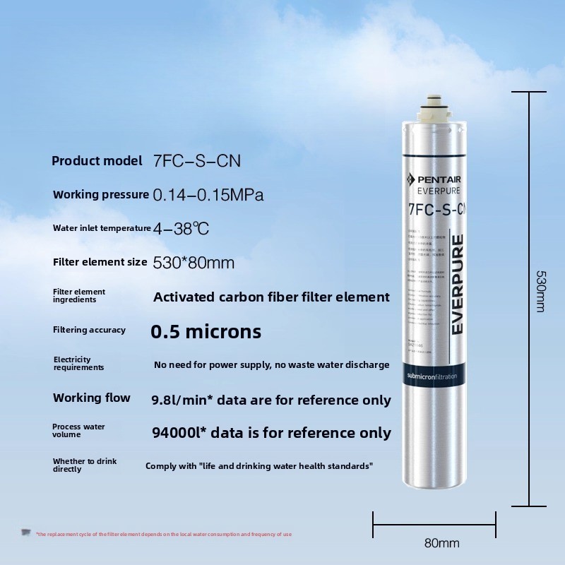 High Flow Drinking Water Filter Cartridge Replacement Compat1ble wlth Everpure H100 H104 BH2 MC2 4FC