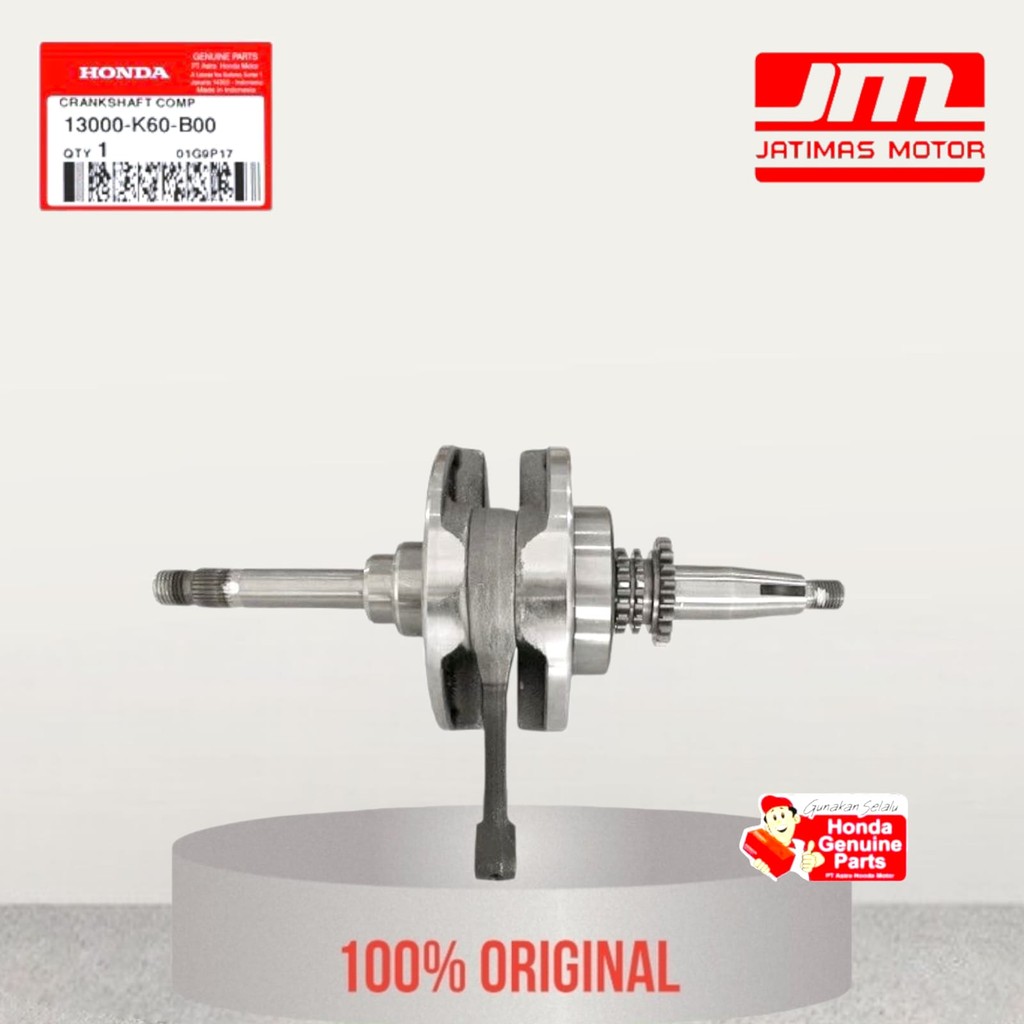 13000-K60-B00 Crankshaft Kruk As Bandul Vario 125 Old Vario 125 LED K60 K60R K2V