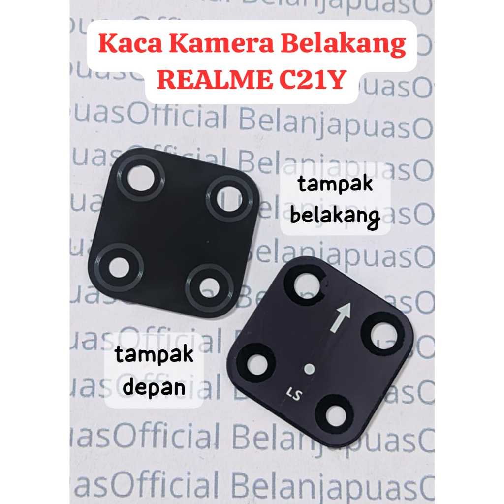 Camera Lens Lensa Pengganti kaca kamera Belakang REALME C21Y / REALME C 21Y / REALME C 21 Y