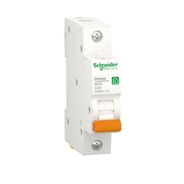 Mcb schneider 25 ampere 25A 1 pass 1 phase