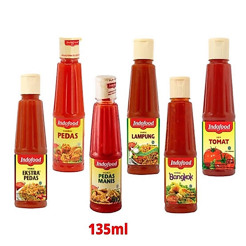 indofood saus sambal 135ml - indofood saus sambal