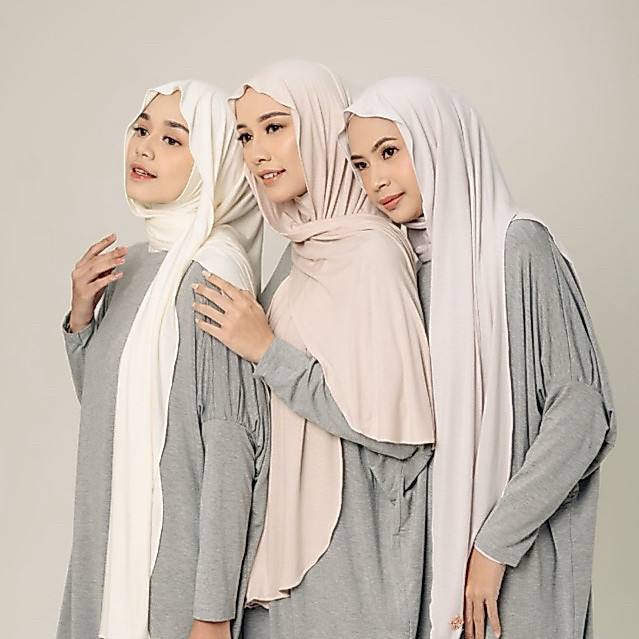 TALA FLOW HIJAB by Iskanti - Hijab Meleyot Dengan Inner menutup leher