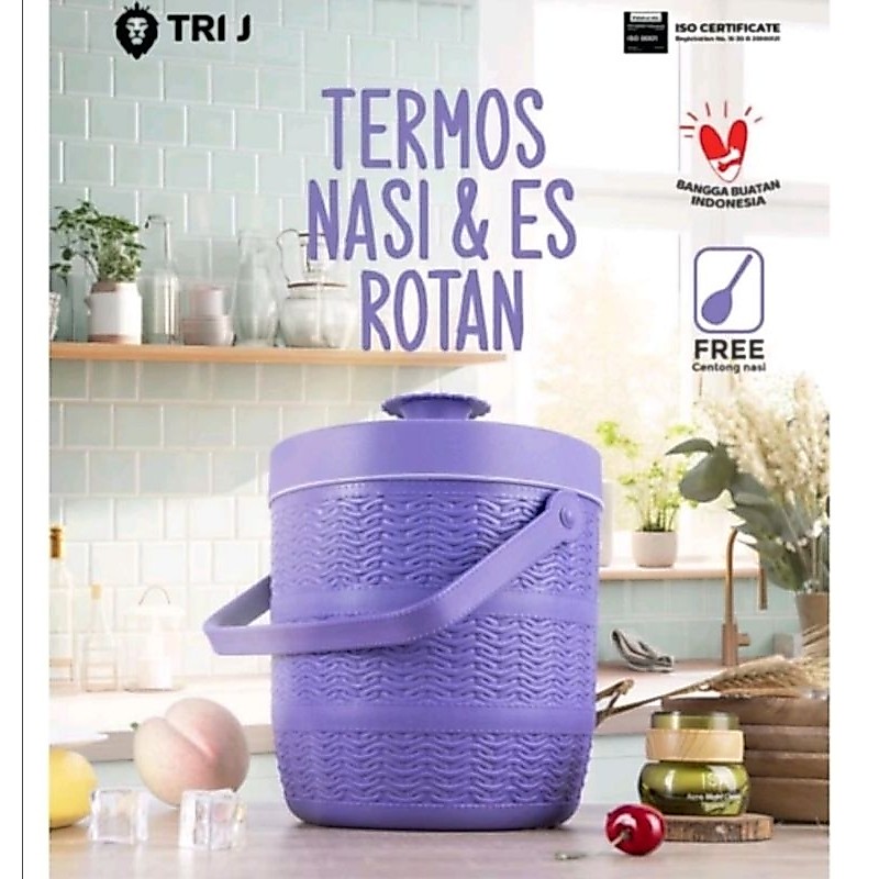 Termos Nasi Termos Es Tempat Penyimpanan Nasi / Es 6,5 Liter