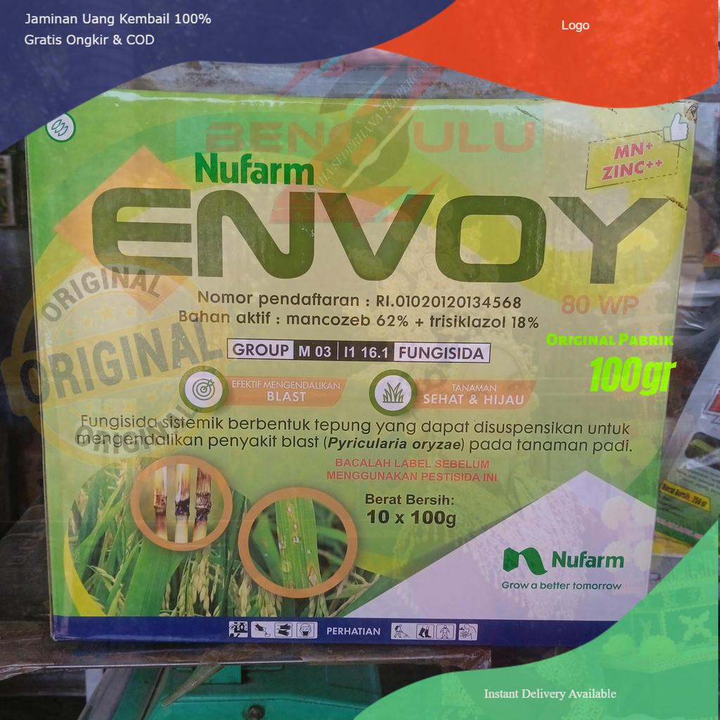 ENVOY 80WP 100gr Fungisida Sistemik Pengendali Blast Tanaman Padi
