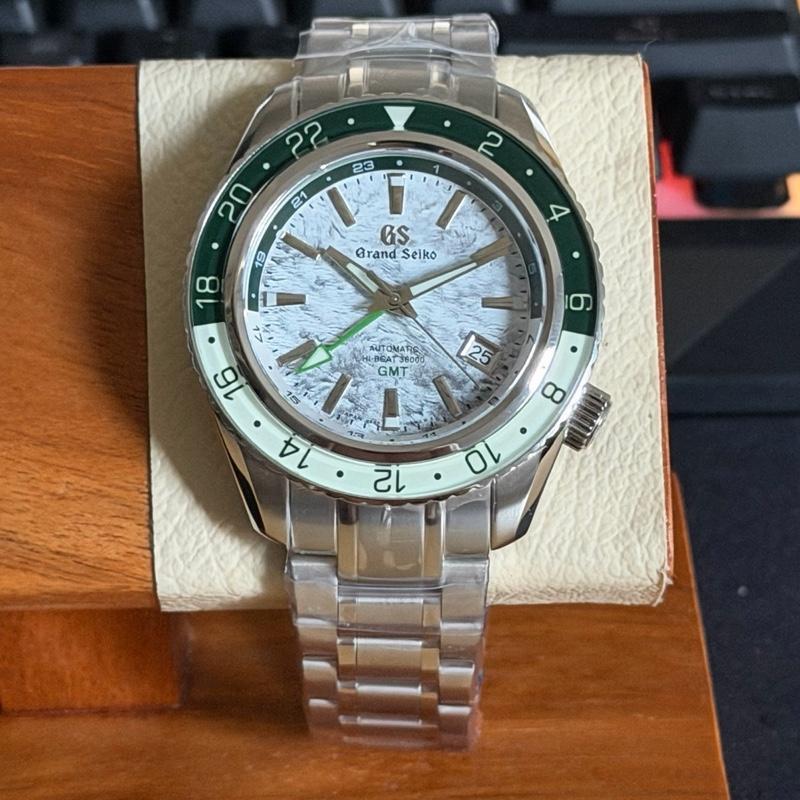Seiko GS Mod Grand Seiko Diver Snowy Valley GMT NH34 Automatic