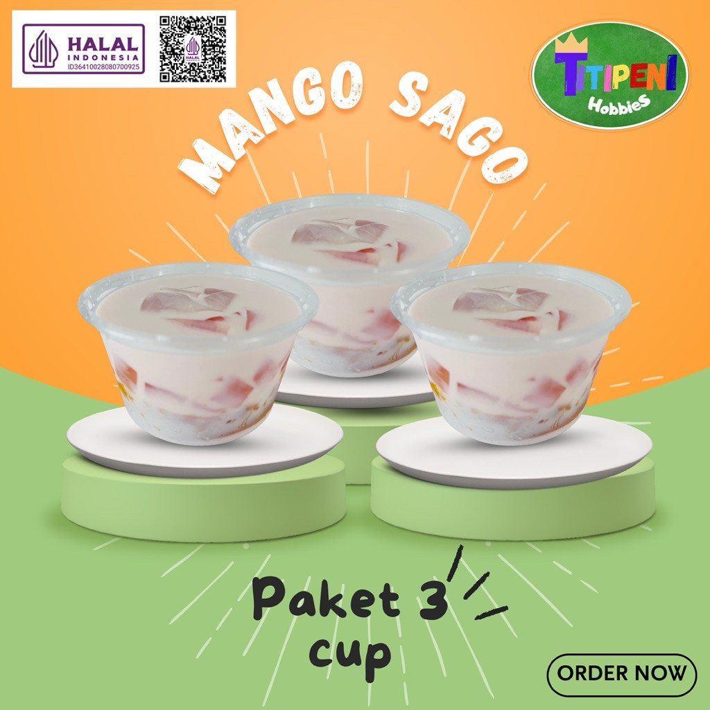 TERLARIS Mango Sago, Manggo sago, Mangosago, Mango Sago 300ml sago mango