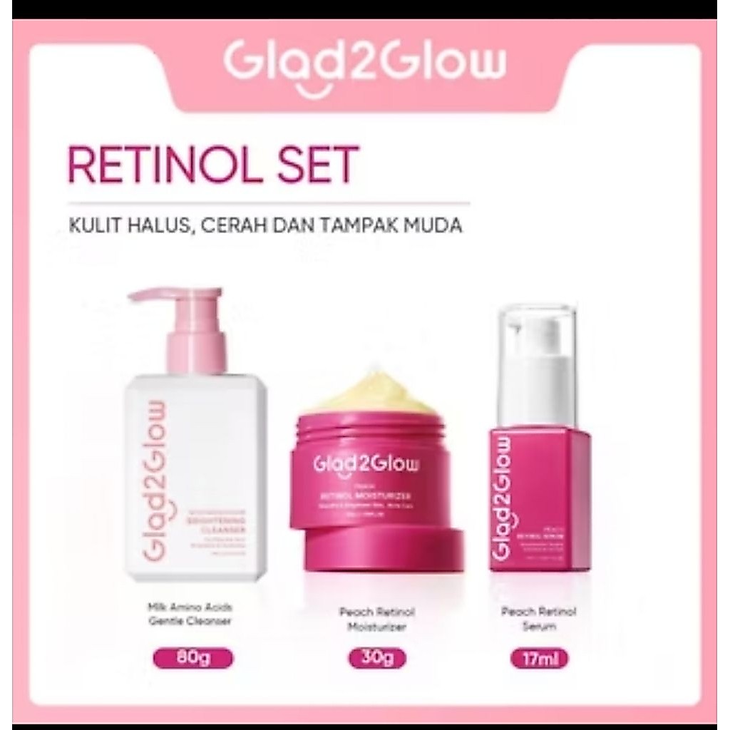 PAKET G2G ISI 3 / GLAD2GLOW isi 3