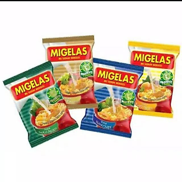 (RCG) Mie gelas Mayora Instan Renceng (10pcs) grosir toko snack