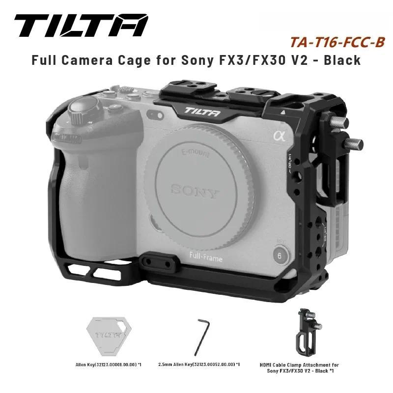 TILTA FX3 Camera Cage for Sony FX3 FX30 Kit Light Basic Full Cage With HDMI Cable Clamp Tactical Sui