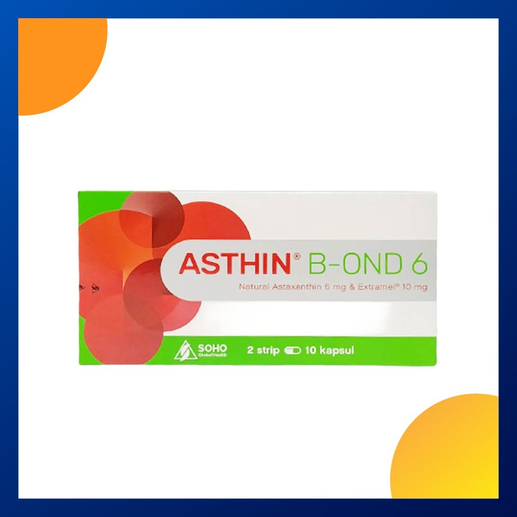 Asthin B-Ond 6 Box 20 Kapsul